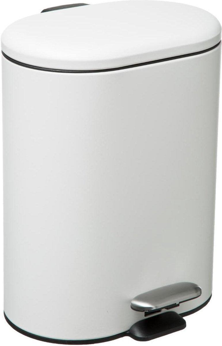 5Five Poubelle Soft case 6L - Blanc