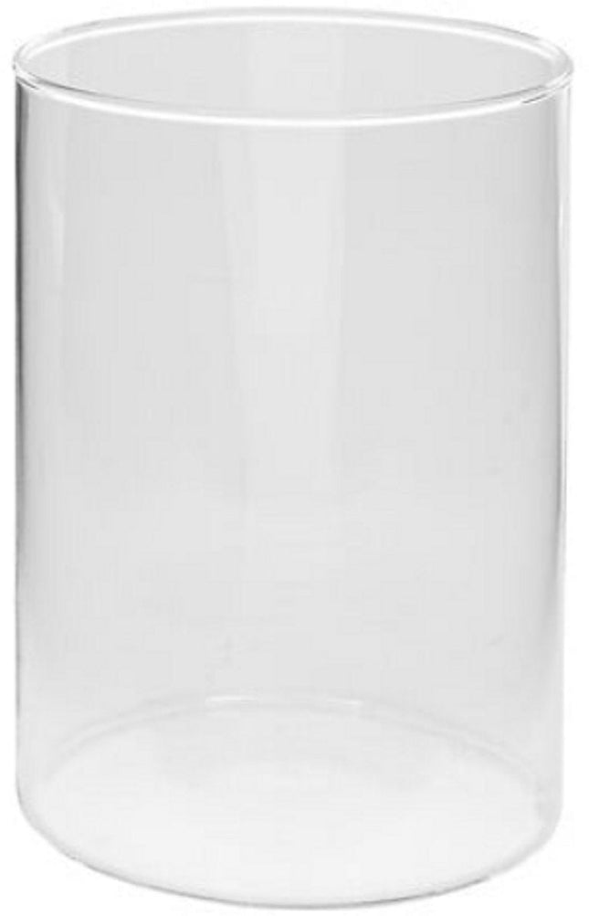 Lidy Glasvase 20 cm - Transparent - Durchmesser 14 cm - Wohndekoration - Blumenvase - Durchsichtig - Glas