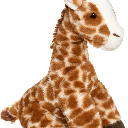 Atmosphera Kuscheltier Giraffe Carmen – weicher Plüschstoff – Wildtier-Stofftiere – braun – 32 cm