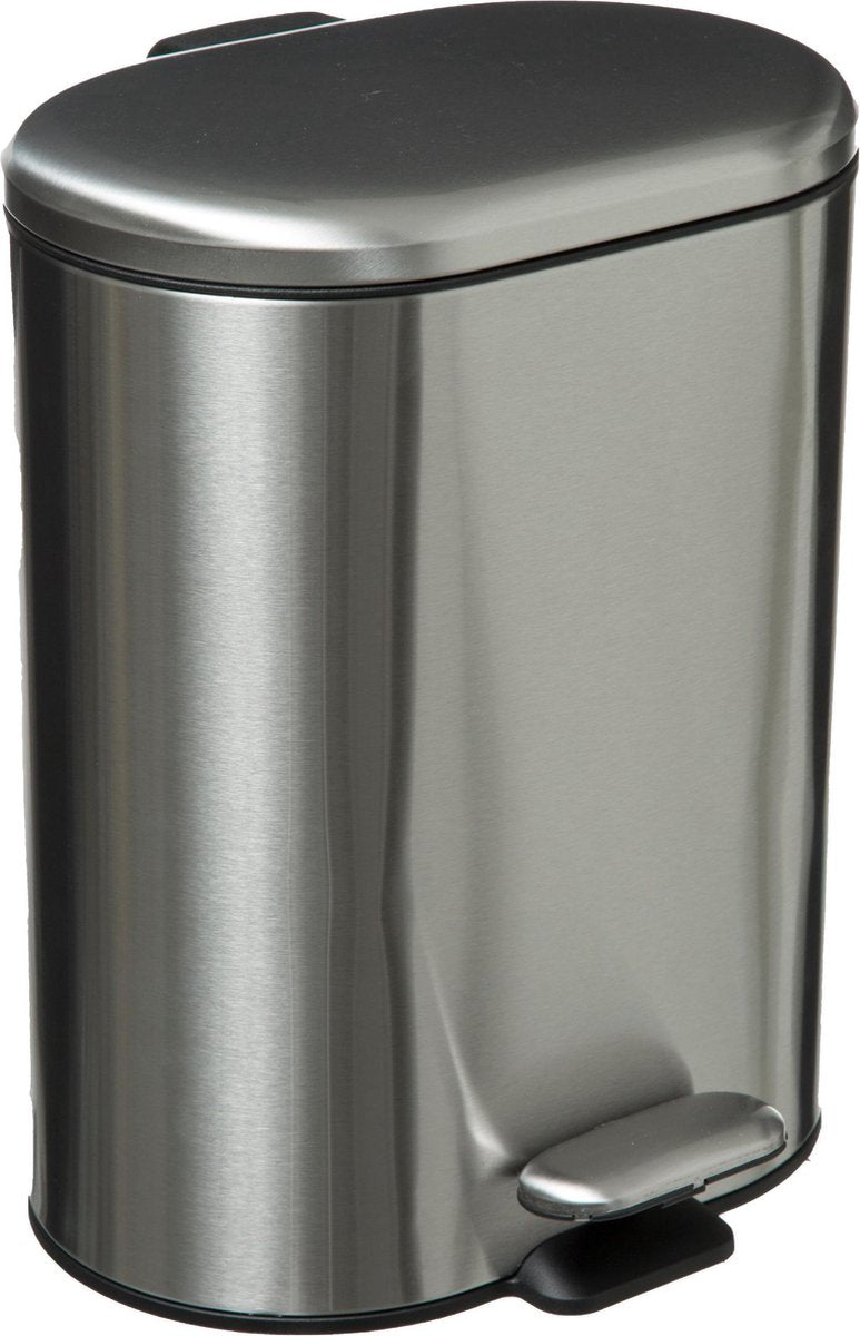 5Five Poubelle Soft case 6L - Inox