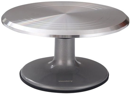 Klausberg 7771 - Drehetagere - Stahl - 25 cm - Tortenständer - Tortenplatte