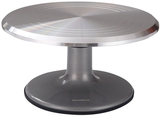 Klausberg 7771 roterende etagère – draaibaar taartplateau en taarthouder, 25 cm
