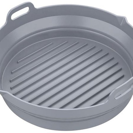 Klausberg- Silikon-Airfryer-Backform - Wiederverwendbar und Hitzebeständig bis 230°C - Geeignet für Airfryer, Backofen und Mikrowelle