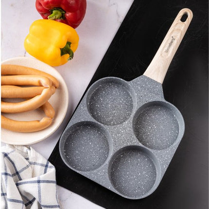 Klausberg 7822 - Pan voor Eieren - burgers - pannenkoeken - Grijs - Anti-aanbakpan