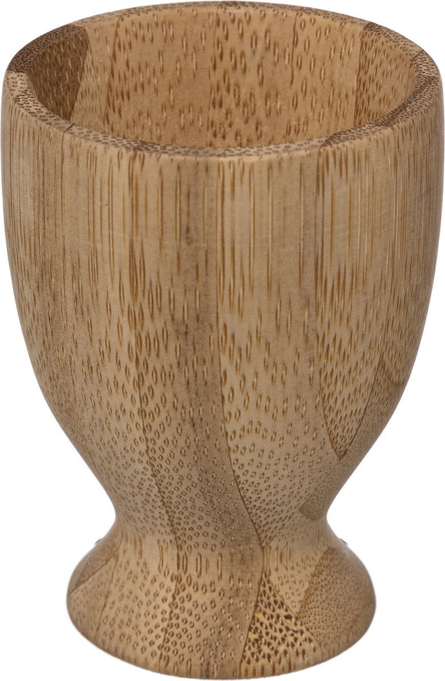 Secret de Gourmet Eierbecher - 1 Stück - Bambus - 7,5 cm WMCOQ
