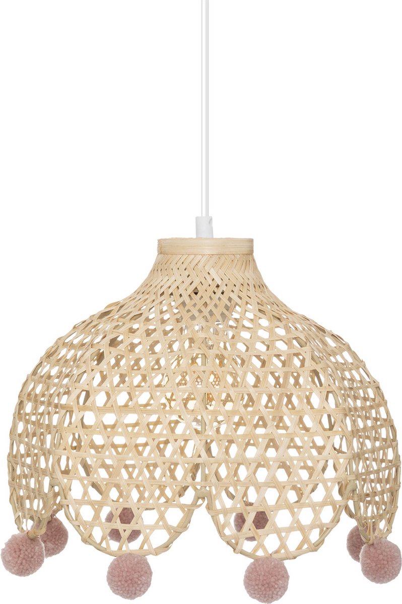 Atmosphera Kids lampe enfant / Suspension bambou - Dia 28 cm