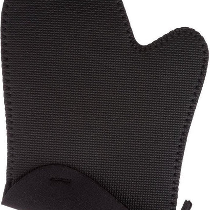Secret de Gourmet Neopren-Ofenhandschuh – Ofenhandschuh – Schwarz – 17 x 27 cm – Topflappen – Küchenhandschuh