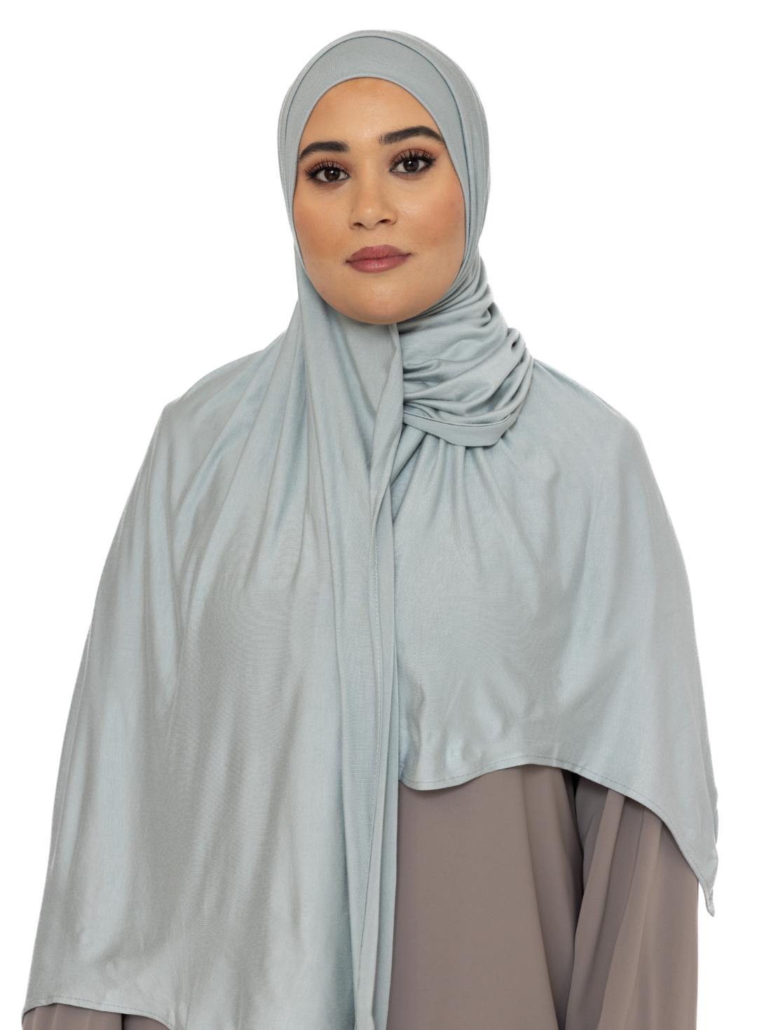 Katoenen stretch sjaal – hoofddoek van katoen, niet doorschijnend, 170 x 60 cm – foto 31