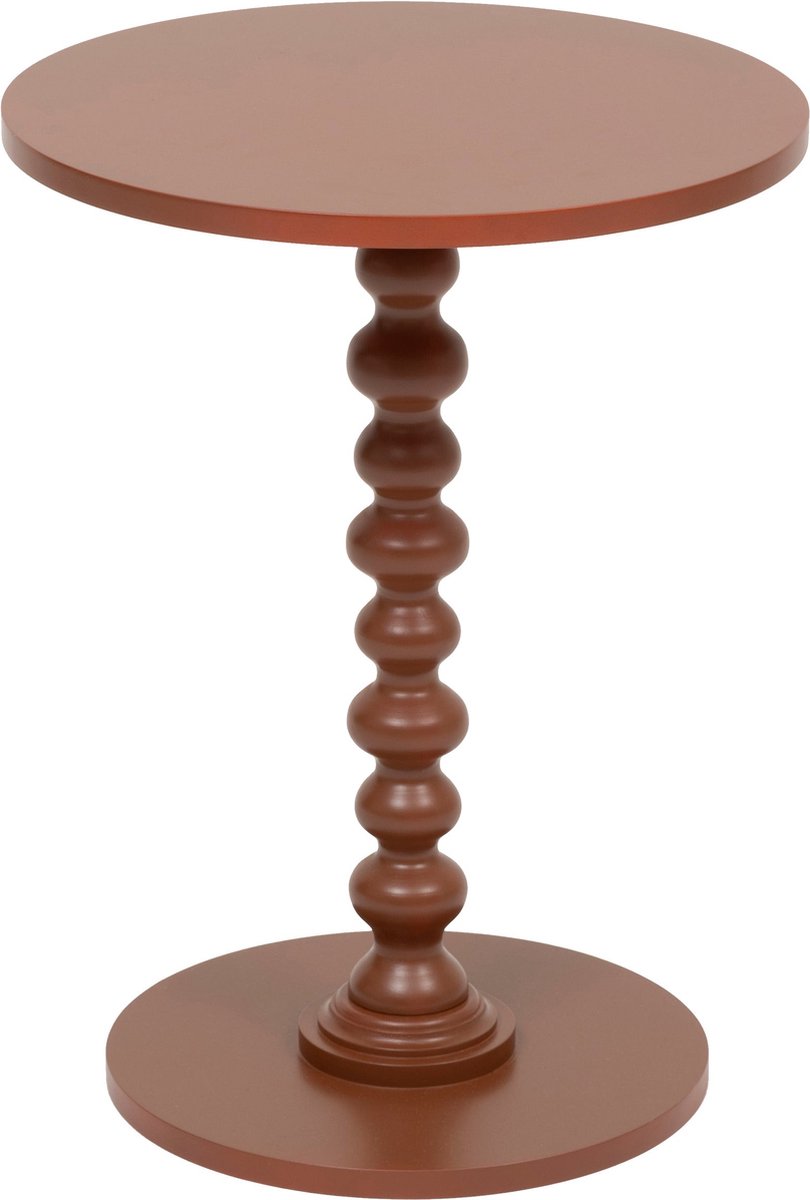 Atmosphera Alix side table Ø38xH50cm - Terracotta