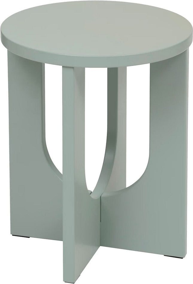 Atmosphera Beistelltisch Bloom – Ø40xH51cm – Patinagrün