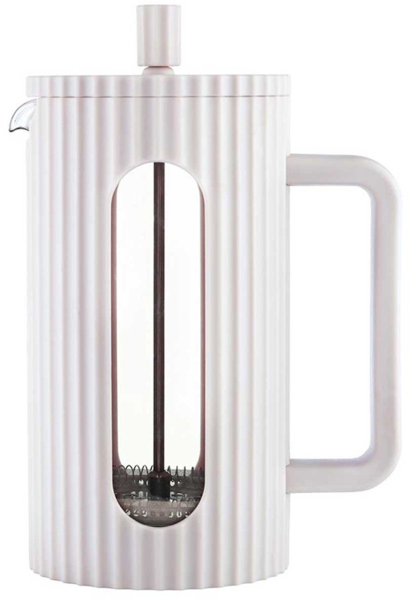MACHINE À CAFÉ/THÉ À PISTON 1000 ml KLAUSBERG KB-7753 BLANC