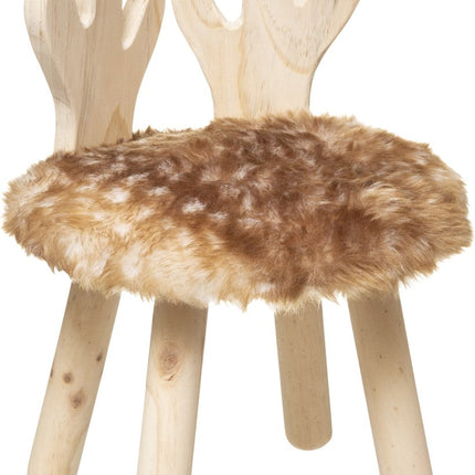 Atmosphera Kids Kinderhocker Hirsch 27x38cm