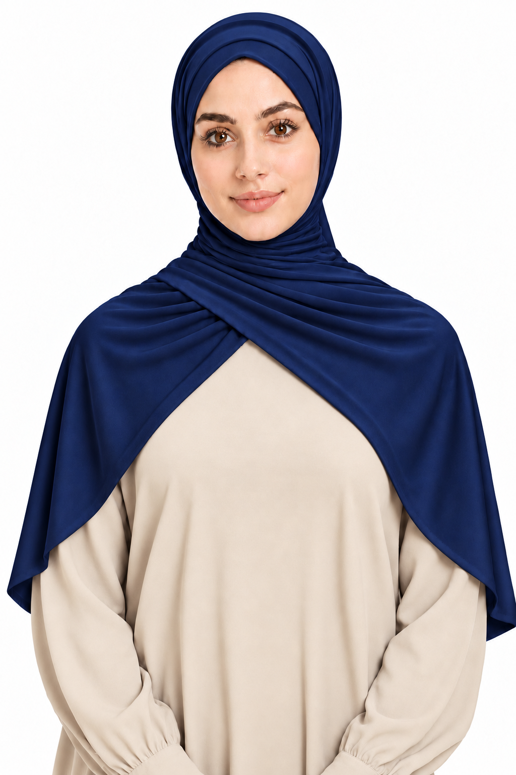 Liquid Jersey Schal – geschmeidiger Hijab mit leichtem Stretch, 5 Farben