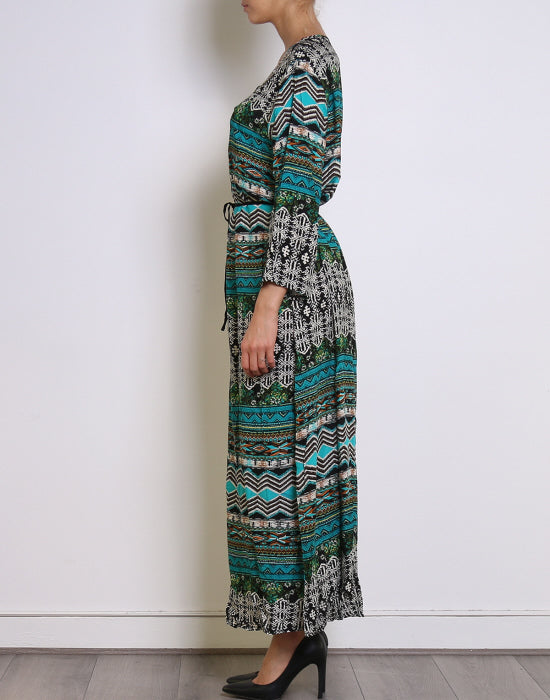 Maxi dress all-over print