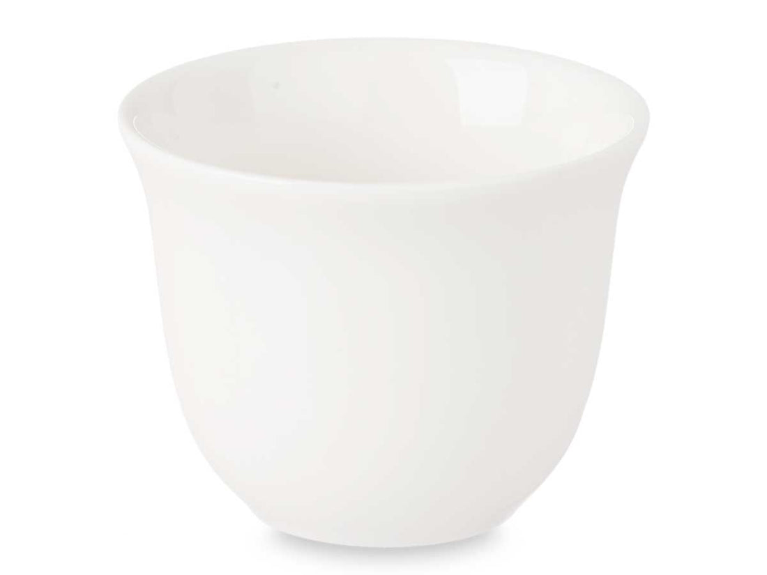 Lot de 12 tasses à thé en porcelaine - 120 ml