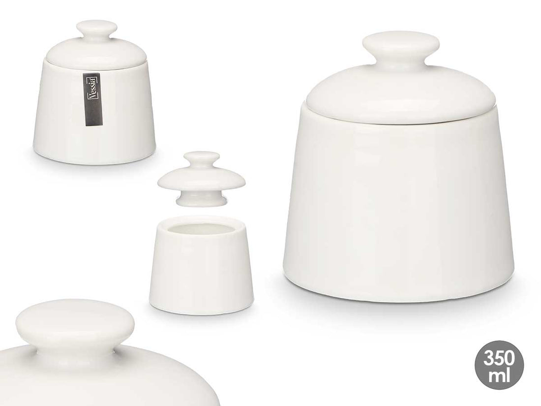 Vessia porseleinen suikerpot met deksel – 350 ml