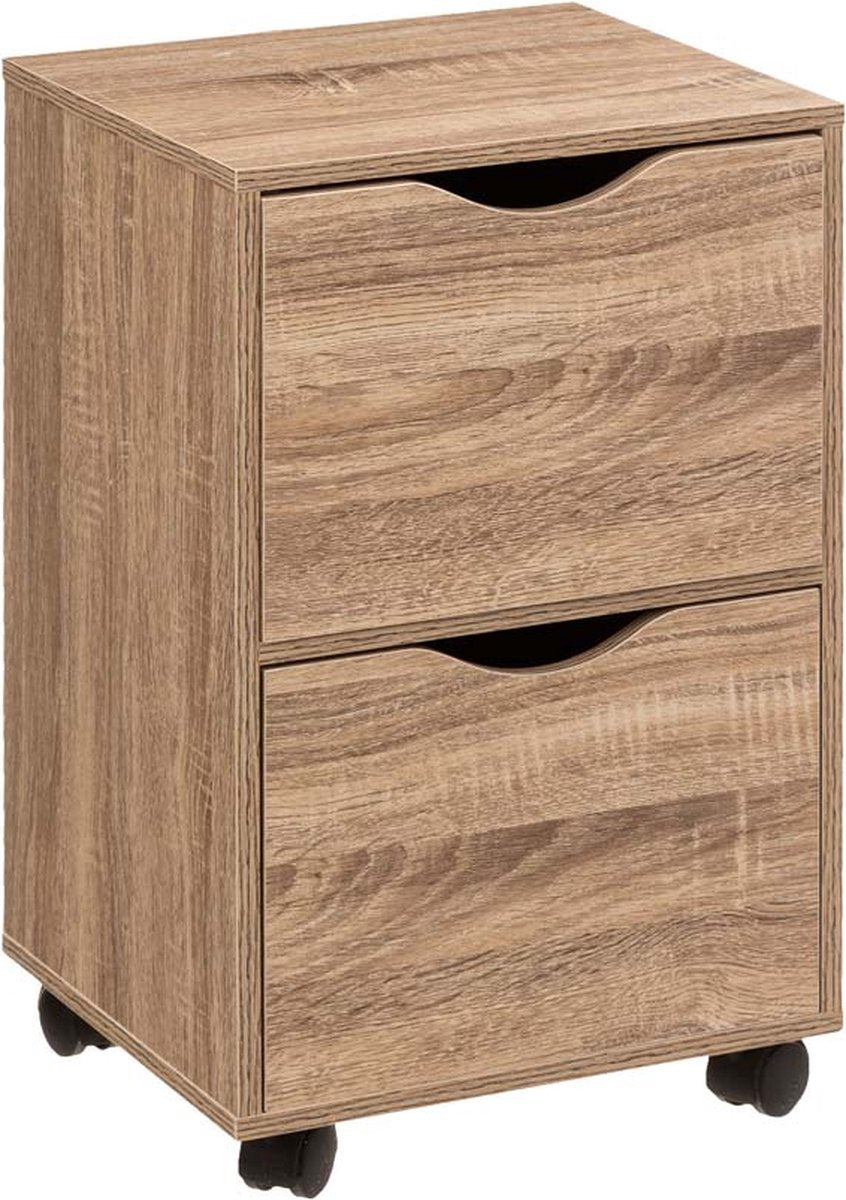 Cavalier Wooden Cabinet on Wheels