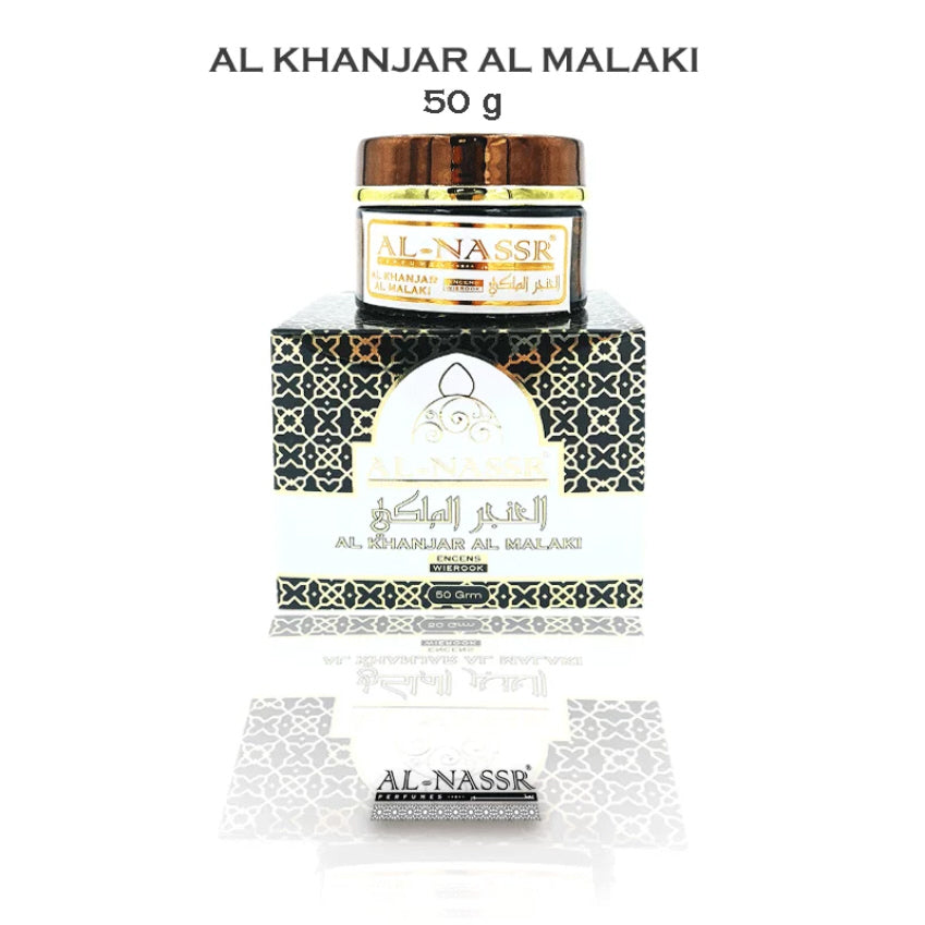Al Khanjar Al Malaki wierook – kruidige geur met Damask Rose, 50 gram