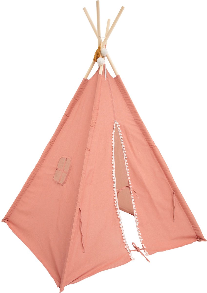 Atmosphera Kids Wapi Children's Teepee - Play Tent - H160 cm - Pink