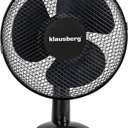 Klausberg 7474 - Tischventilator - schwarz - 30 cm - 40W