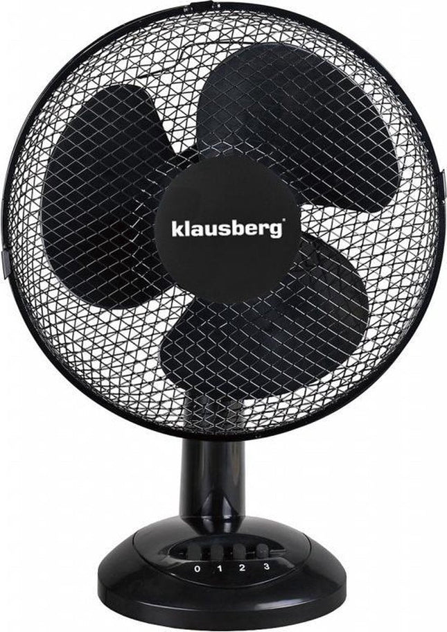 Klausberg 7474 - Tischventilator - schwarz - 30 cm - 40W