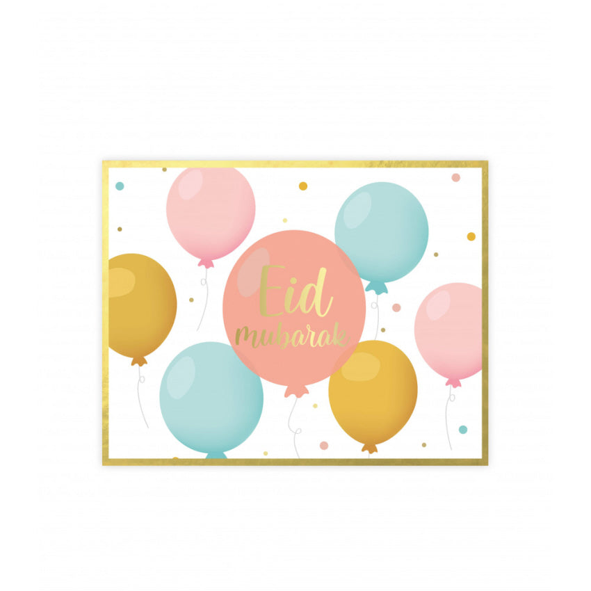 Eid Mubarak Placemats Kids 6 pieces