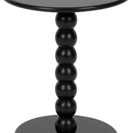 Atmosphera Chamlo bijzettafel Ø38xH47cm - Zwart