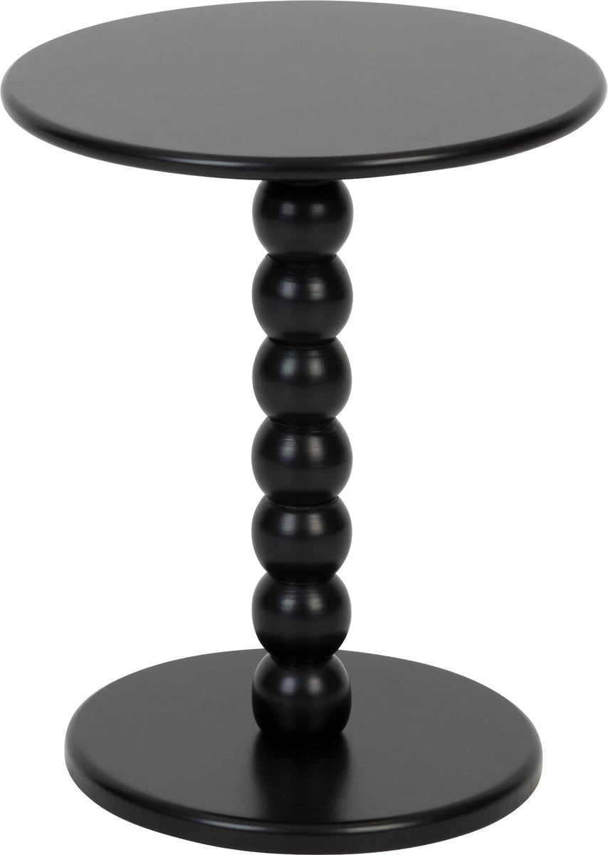 Table d'appoint Atmosphera Chamlo Ø38xH47cm - Noir