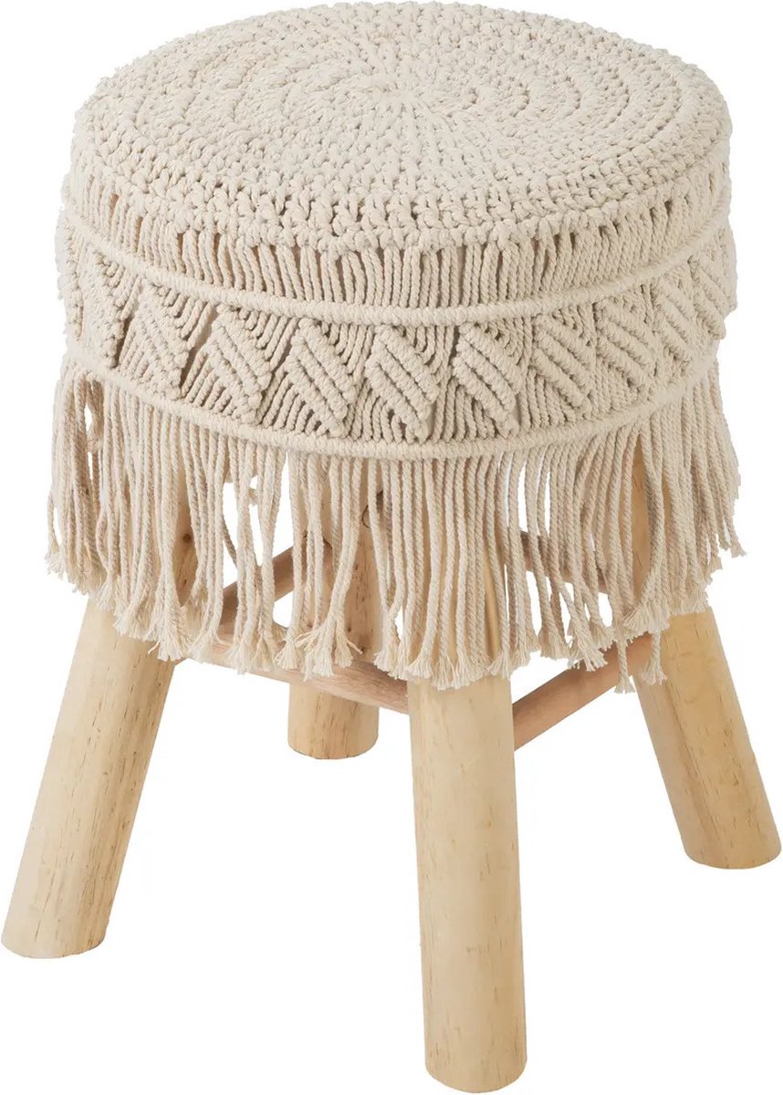 Macrame Bohemian Stool 32 x 42