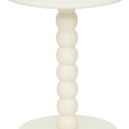 Atmosphera Chamlo bijzettafel Ø38xH47cm - Gebroken Wit