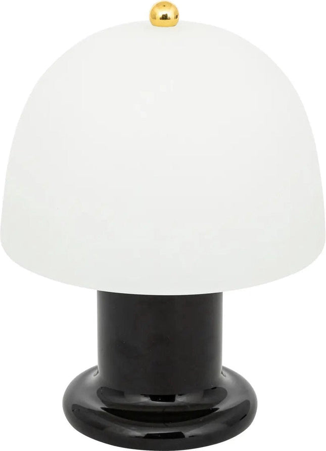 Atmosphera Tafellamp LED - Ø16xH21cm - Zwart