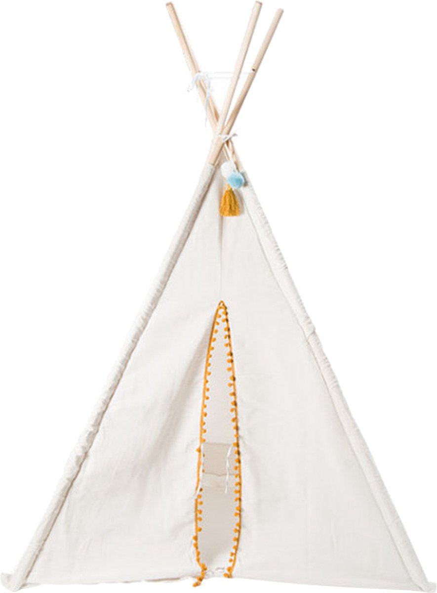 Tipi enfant Atmosphera - 120 x 120 x 160 cm - beige - wigwam