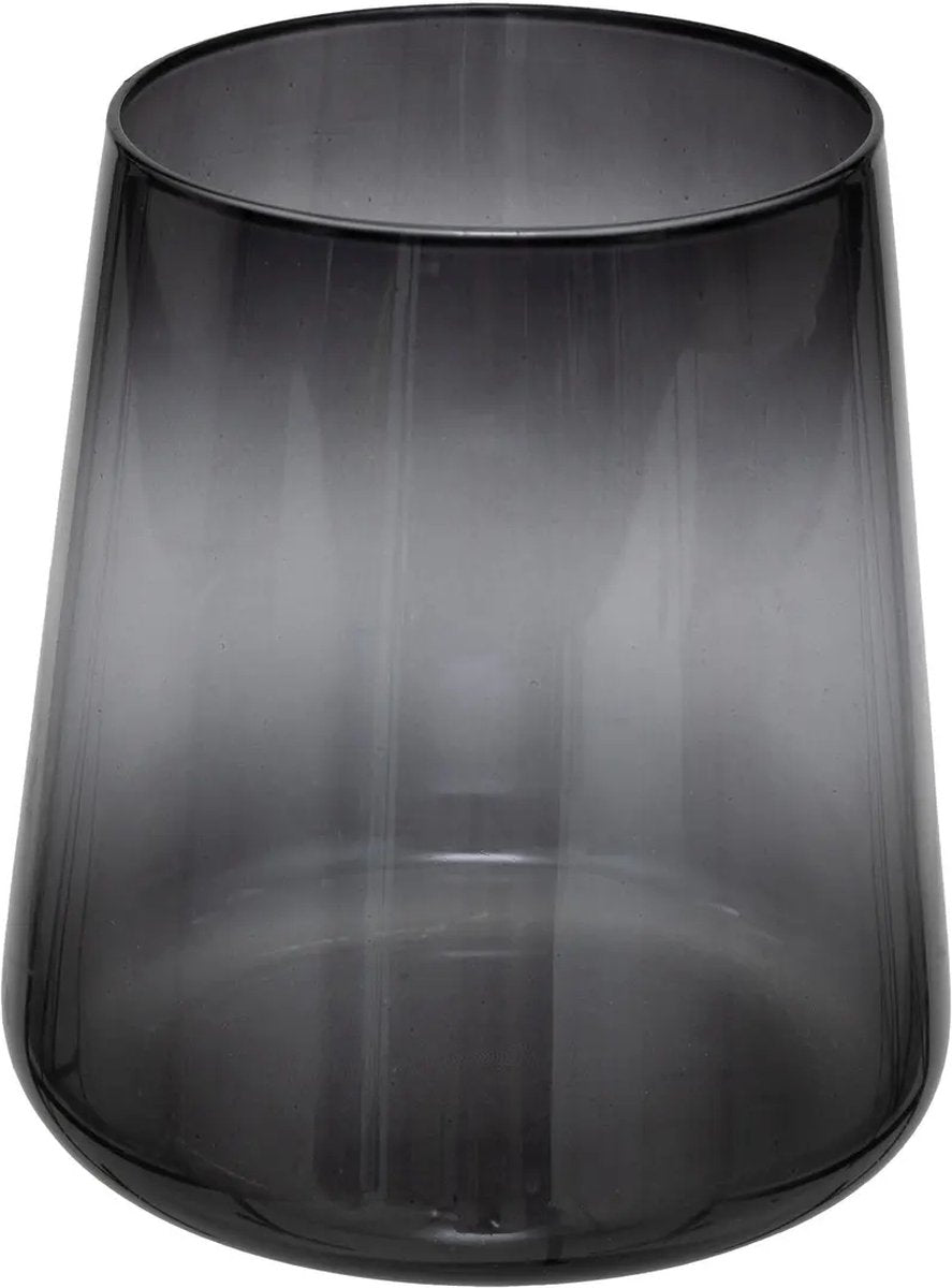 Secret de gourmet Set de 6 verres à eau - Trapèze 54 cl - Gris foncé