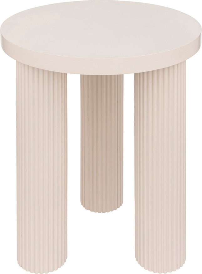 Atmosphera bijzettafel Ø40xH45cm - Beige