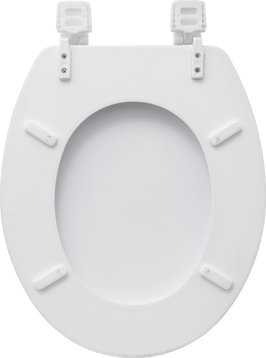 5Five Cotton Colors Toilet Seat - 36 x 48 x 5 cm - White