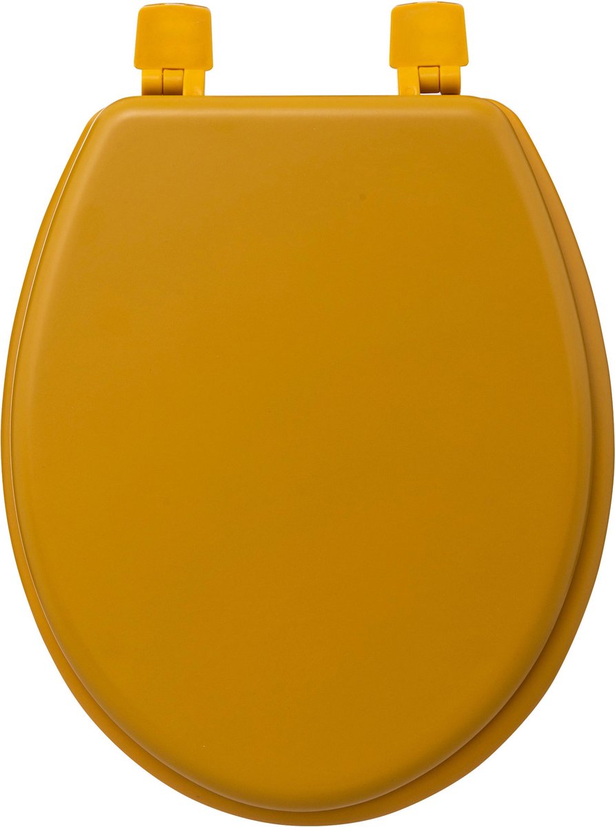 5Five Cotton Colors Toilet Seat - 36x48x5cm - Mustard