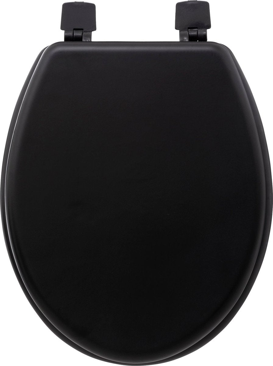 5Five Cotton Colors toiletbril Kohl – ovale wc-bril van MDF, 36 x 48 cm