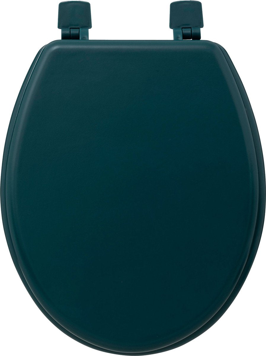 5Five Cotton Colors Abattant WC - 36x48x5cm - Bleu pétrole