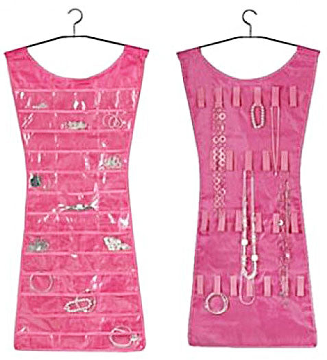 Storage dress for jewelry and accessories.