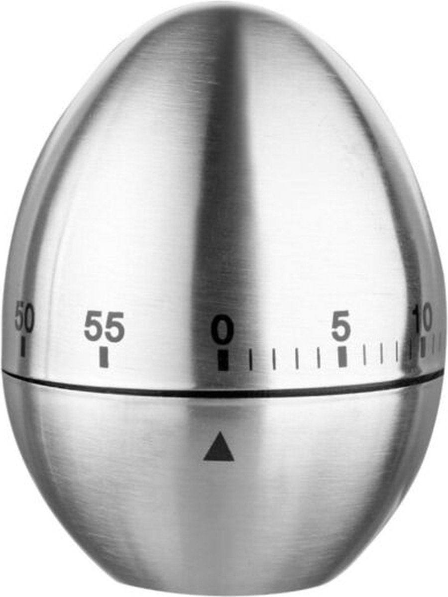 Minuteur à œufs 5Five - Acier inoxydable - 6,1 x 7,6 cm