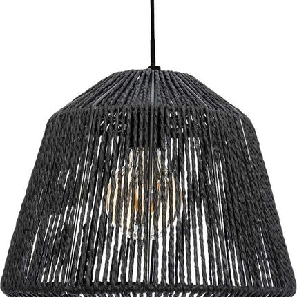 Hanglamp Boho Ø 29 cm Zwart