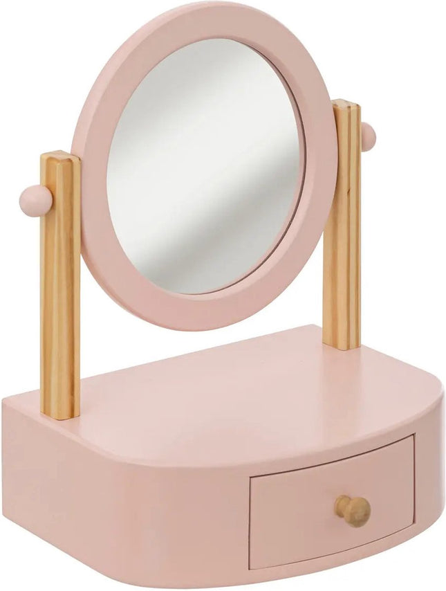 Atmosphera Kids Kosmetikspiegel Chary Rose - 22x16cm - Rosa