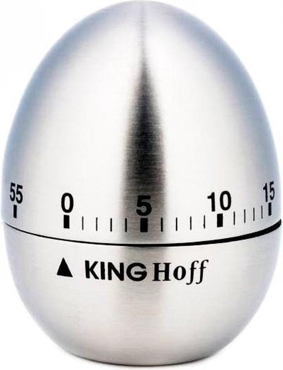 Kinghoff - minuteur de cuisine - acier inoxydable