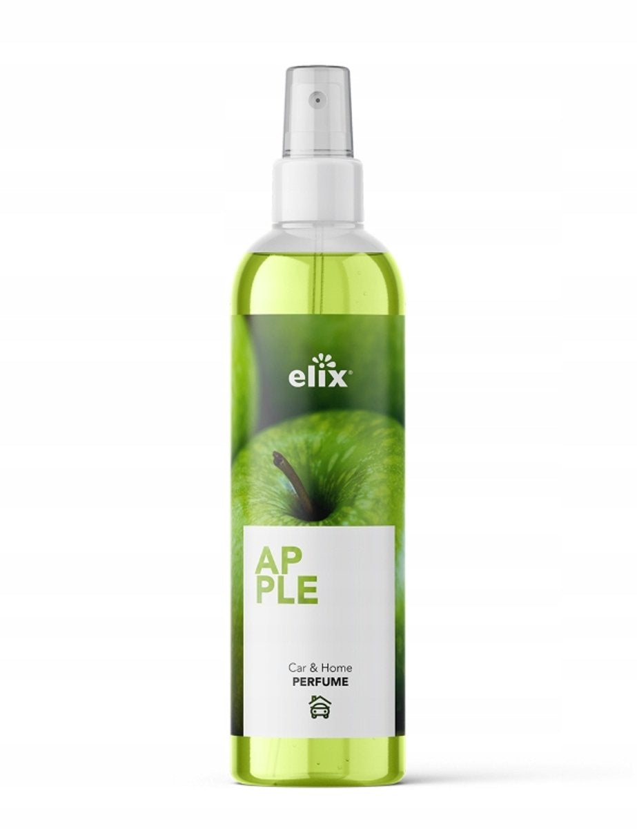 Elix - Spray désodorisant - Parfum d'ambiance en spray - Désodorisant pratique pour voiture, sac & pièce - Spray parfumé compact pour voyages & déplacements - 75 ml - Pomme