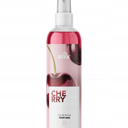 Elix - Luchtverfrisser Spray - Interieur Parfum Spray - Handzame Air Freshener voor Auto, Tas & Kamer - Compacte Geurspray Reizen & Onderweg - 75ml - Cherry