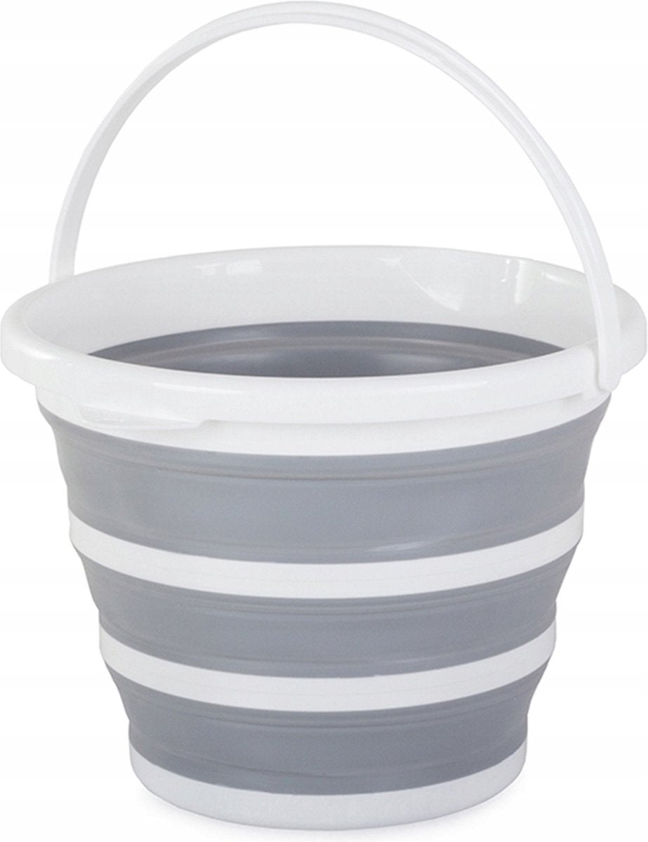 Verk Group opvouwbare emmer van siliconen – 10 liter, voor de camping