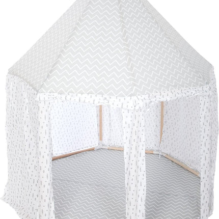 Atmosphera Kids Yurt tent grijs - Speeltent - H160 cm - Grijs - Kindertent