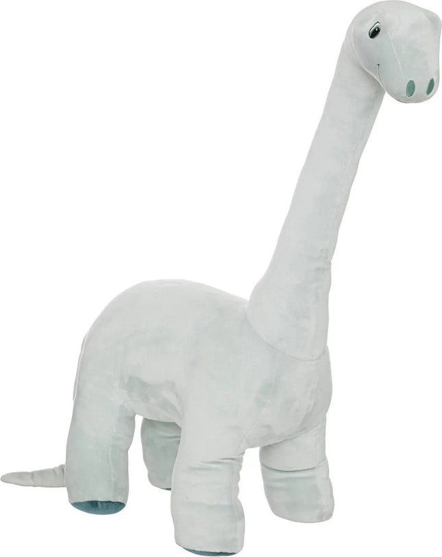 Atmosphera Kuscheltier Dinosaurier Brontosaurus - weicher Plüschstoff - extra große Größe - grau - 90 cm