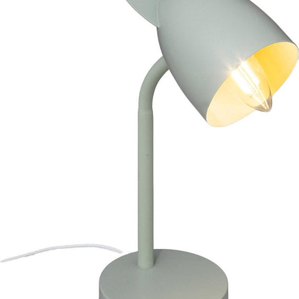 Atmosphera Kinderzimmer Schreibtischlampe - mit Ohren - grün - Metall - 18 x 12,5 x 31 cm - Tischlampe
