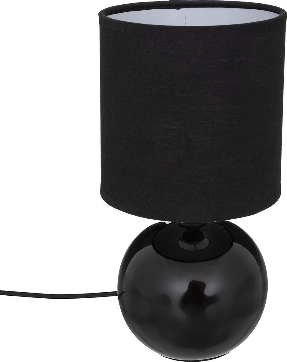 Lampe de table - Veilleuse - Table de chevet - Noir - Moderne - Éclairage